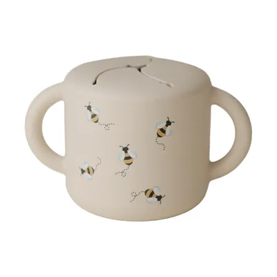 Mushie Snackbeker - Snack Cup - Bees