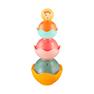 Sophie die Giraffe Stapelset - 6 Schalen