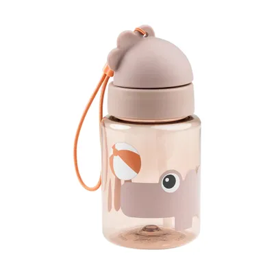 Done By Deer Trinkflasche mit Strohhalm – Tiny Farm 