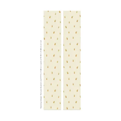 Creative Lab Amsterdam Tapete - Sweet Lemon Repetitive - 97,4 x 280 cm
