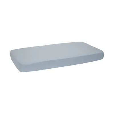 Little Dutch Spannbettlaken Kinderbett Pure - Denim Blue - 60 x 120 cm