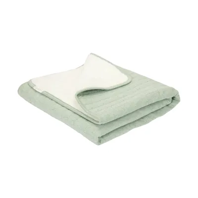 Little Dutch Babybettdecke Pure - Sage - 110 x 140 cm