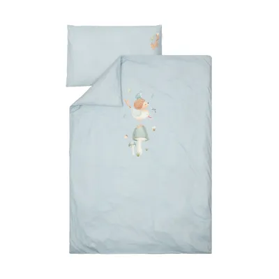 Little Dutch Bettbezug Kleinkind - Denim Blue - 120 x 150 cm + 50 x 60 cm