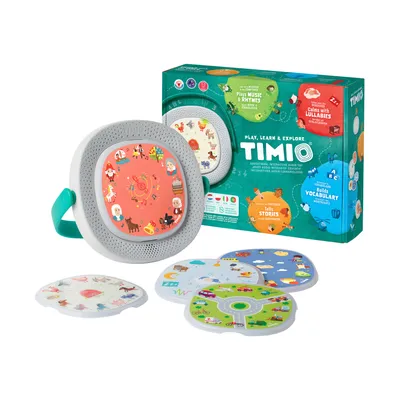 Elodie Details Timio Audio-Player – Starter-Set mit 5 CDs