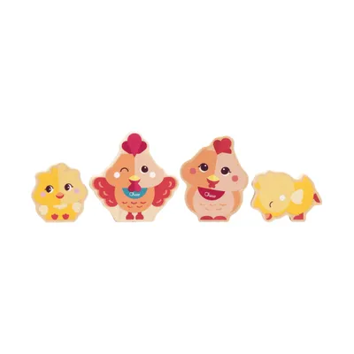 Chicco My Wood Friends Bauernhof-Freunde