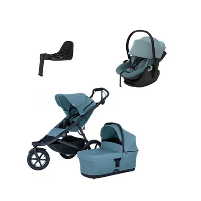 Thule Urban Glide 3 Kinderwagen 4-in-1 | Thule Maple Autositz | Thule Alfi Isofix Base