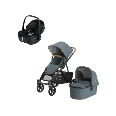 UPPAbaby VISTA V3 Kinderwagen 3-in-1 | Joolz X Maxi-Cosi Pebble 360 Pro 2 Autositz