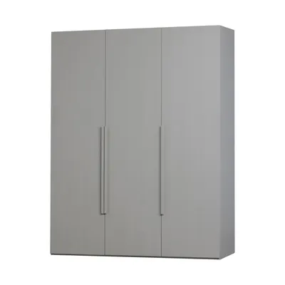 Woood Rens Kledingkast 3-Deurs - Pebble Grey