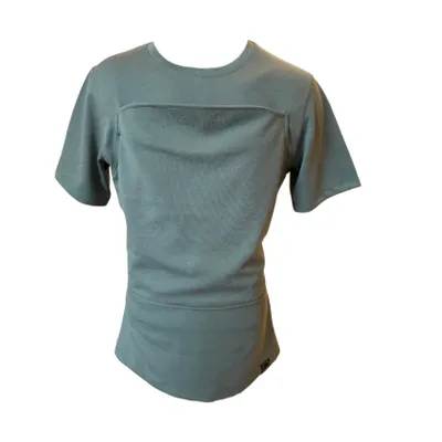 Womboo Beutelshirt - Herren - Größe S - Grün / Grau