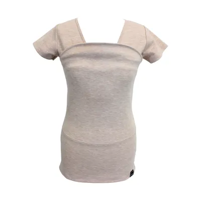 Womboo Beutelshirt Frau Beige