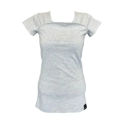 Womboo Buidelshirt - Vrouw - Lichtgrijs