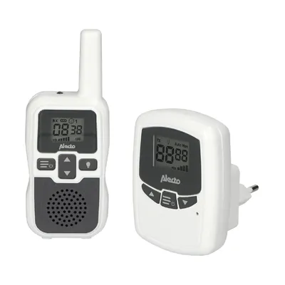 Alecto DBX-80 Babyphone  - Weiß/Anthrazit