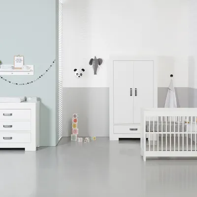 Kidsmill Brent Babyzimmer Weiß