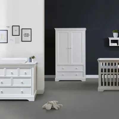 Kidsmill Chateau Babyzimmer Weiß