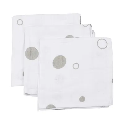 Basicline Bubble Hydrophiles Mundtuch 3 Stück