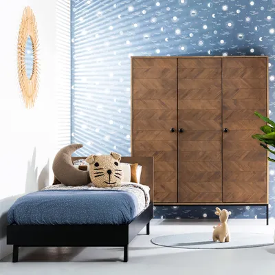Europe Baby Beau Kinderzimmer Walnuss inkl. Metallgestell