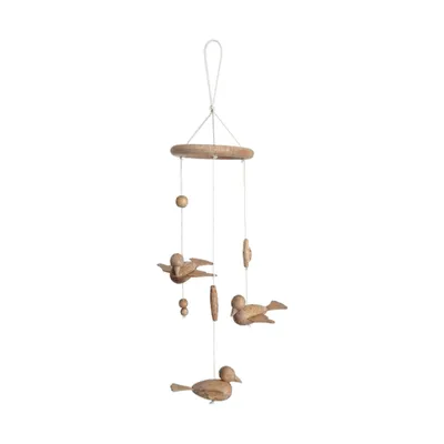 BEZISA Wooden Basics Mobiel Little Sky Birds