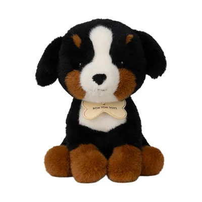 Bon Ton Toys Knuffel - Benny de Berner Sennenhond - 18 cm - Black