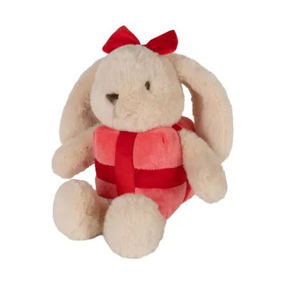 Bon Ton Toys Kuscheltier - Bubbles Gift Bunny ECO - 23 cm - Multicolor