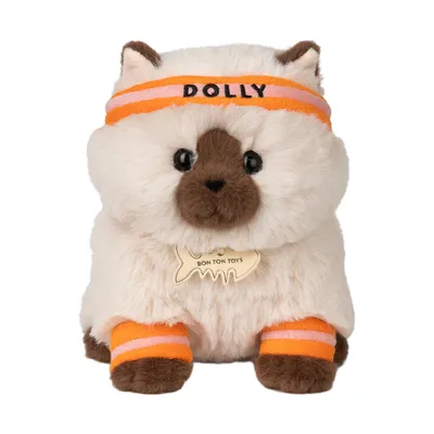 Bon Ton Toys Knuffel - Dolly de Ragdoll ECO - 23 cm - Cream