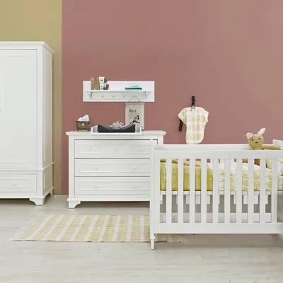 Bopita Charlotte Babyzimmer Weiß