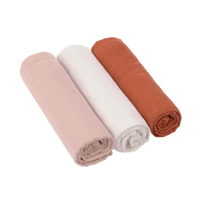 Lässig Swaddle & Burp Tuch L (3 Stück)