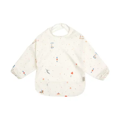 Cam Cam Lätzchen mit Ärmeln - Carousel