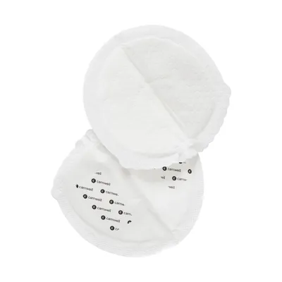 Carriwell Disposable Zoogcompressen - 50 Stuks - Bamboe