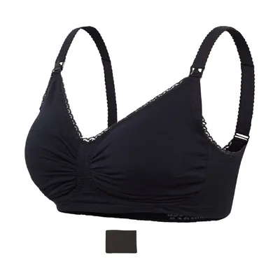 Carriwell Padded Gelbeugel Voedingsbh Zwart