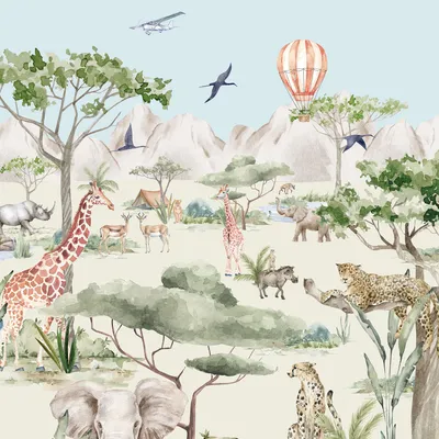 Creativ Lab Amsterdam Out of Africa Vliestapete