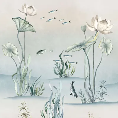 Creativ Lab Vliesbehang - Pond