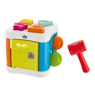 Chicco Sort & Beat Cube - 2-in-1 Spielwürfel