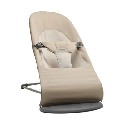 BabyBjörn Balance Soft Gewebte Wippe - Khaki Beige