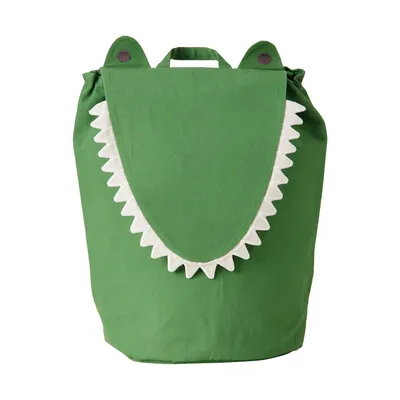 Ferm Living Aufbewahrungskorb Krokodil - Artichoke Green