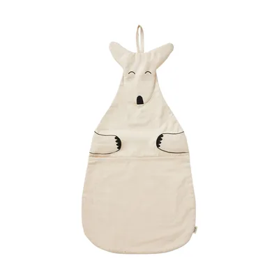 Ferm Living Aufbewahrungstasche Känguru - Undyed