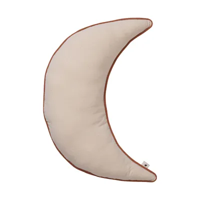 Ferm Living Moon Dekokissen - Bio-Baumwolle