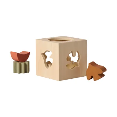 Ferm Living Houten Speelgoed - Skye Puzzle Box - Multi