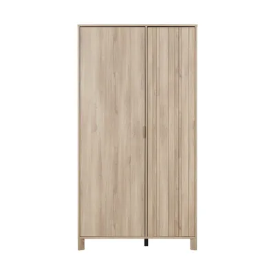 Galipette Calypso 2-türiger Kleiderschrank – Eiche