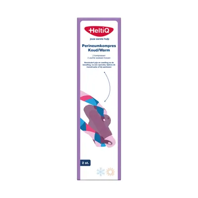 HeltiQ Perineumkompres - Koud/Warm - 2 Stuks