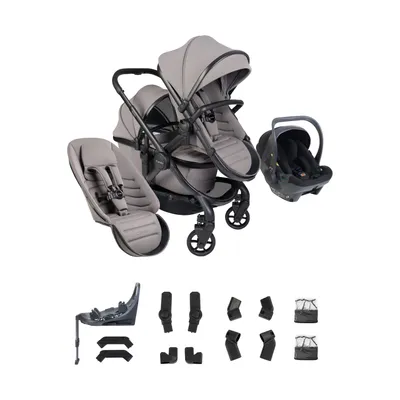 iCandy Peach 8 Double Kinderwagen 3-in-1 - Complete Travel Bundel