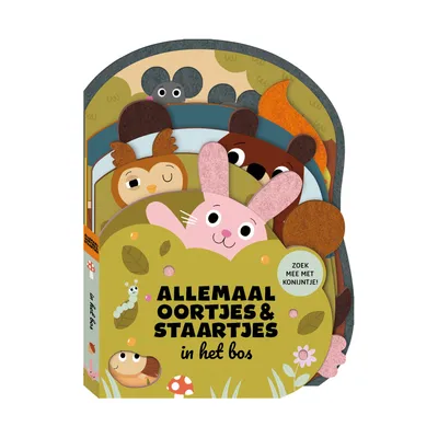 Imagebook Allemaal oortjes & staartjes - In het bos Nieuw