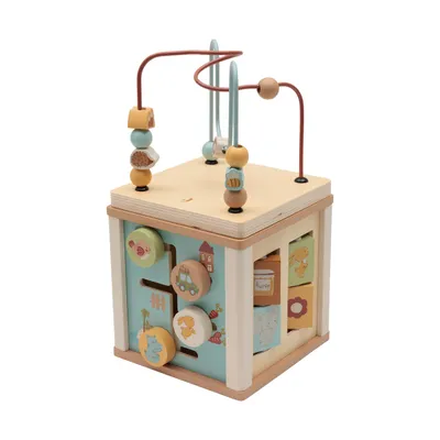 Jollein Jollies Houten Activiteitenkubus