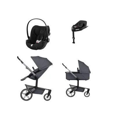 Joolz Day 5 Kinderwagen 2-in-1 | Cybex Cloud T Plus Autositz | Cybex Base T