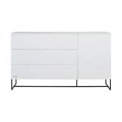 Kidsmill Intense II Kommode XL Mattweiß