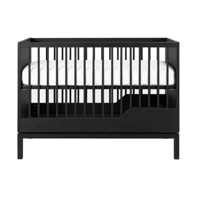 Kidsmill Savi Babybett Schwarz Eiche 60 x 120 cm