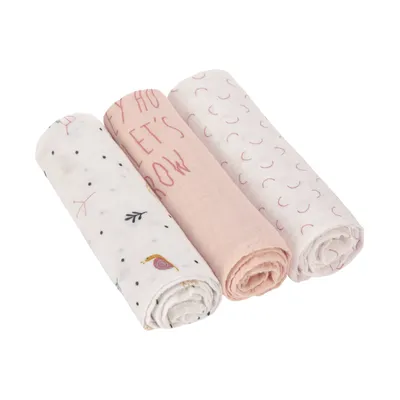 Laessig Garden Explorer Swaddle 3 Stück