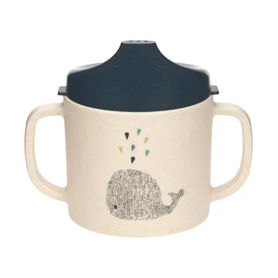 Sippy Cup PP/Cellulose Little Water Whale