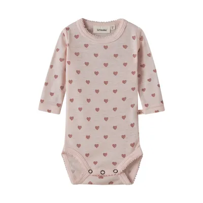 Lil' Atelier Romper - Morganite Heart