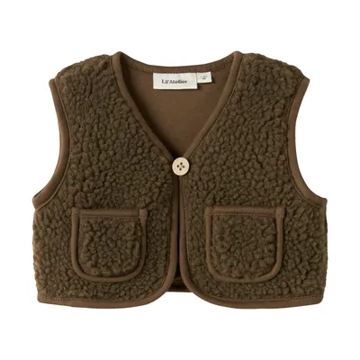 Lil'atelier Bodywarmer - Teak