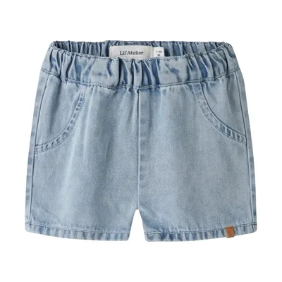 Lil' Atelier Shorts - Medium Blue Denim